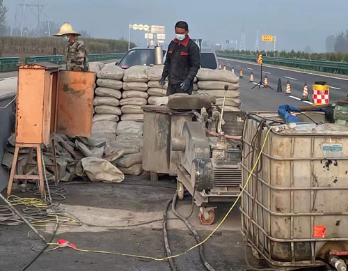 光山高速路病害处理